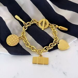Estee Lauder The Golden Icons Charm Bracelet